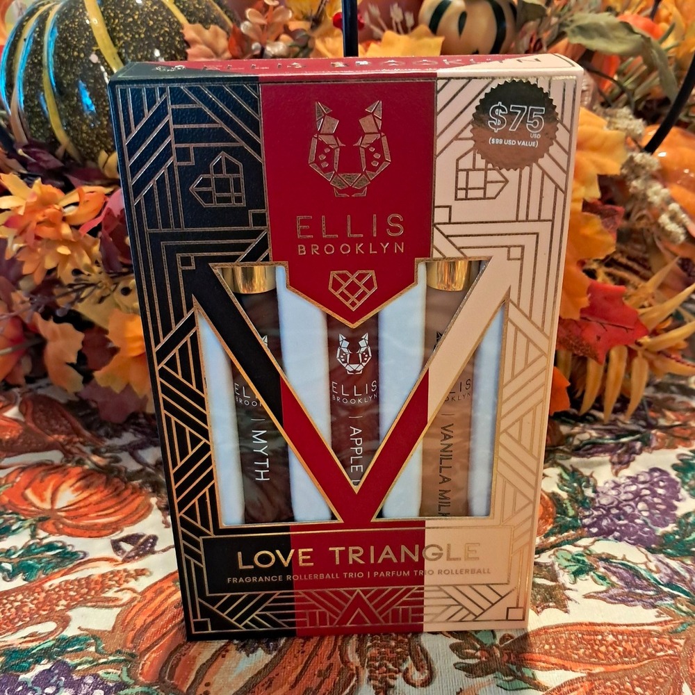 Ellis Brooklyn Love Triangle Rollerball Trio Gift Set